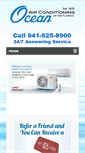 Mobile Screenshot of oceanairfl.com
